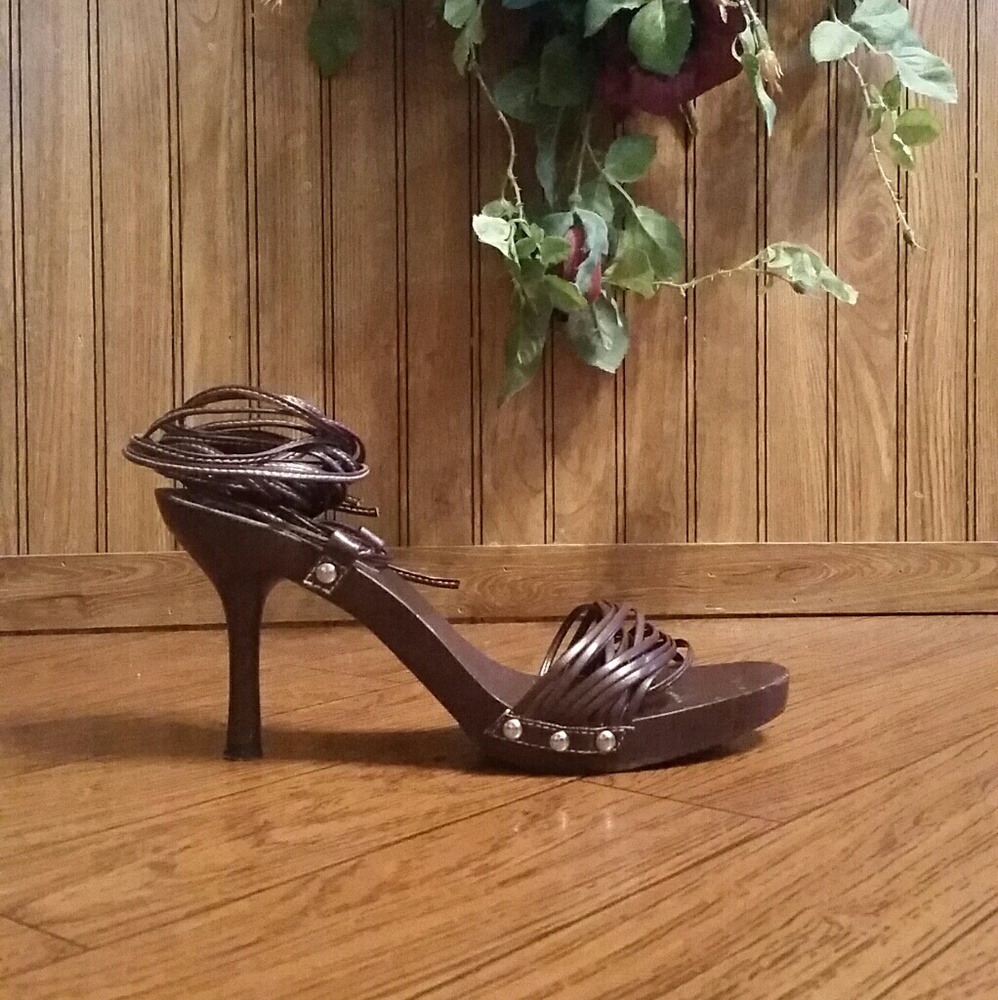 Strappy Ankle Tie Sandals Shoes